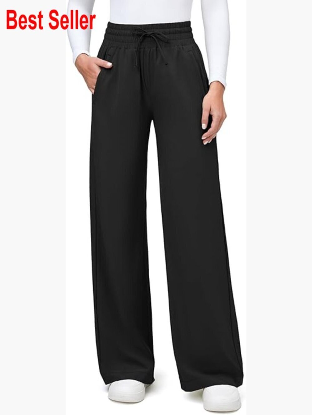 Quick-Dry Wide Leg Hiking Pants with UPF 50+ Protection